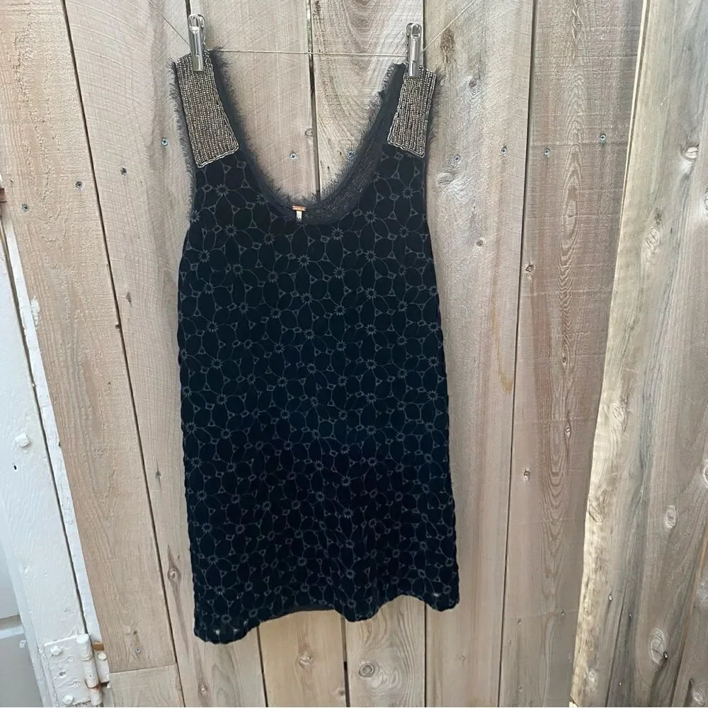 Free people Dance to pieces mini dress size 2